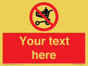 Custom prohibition no standing in trolley